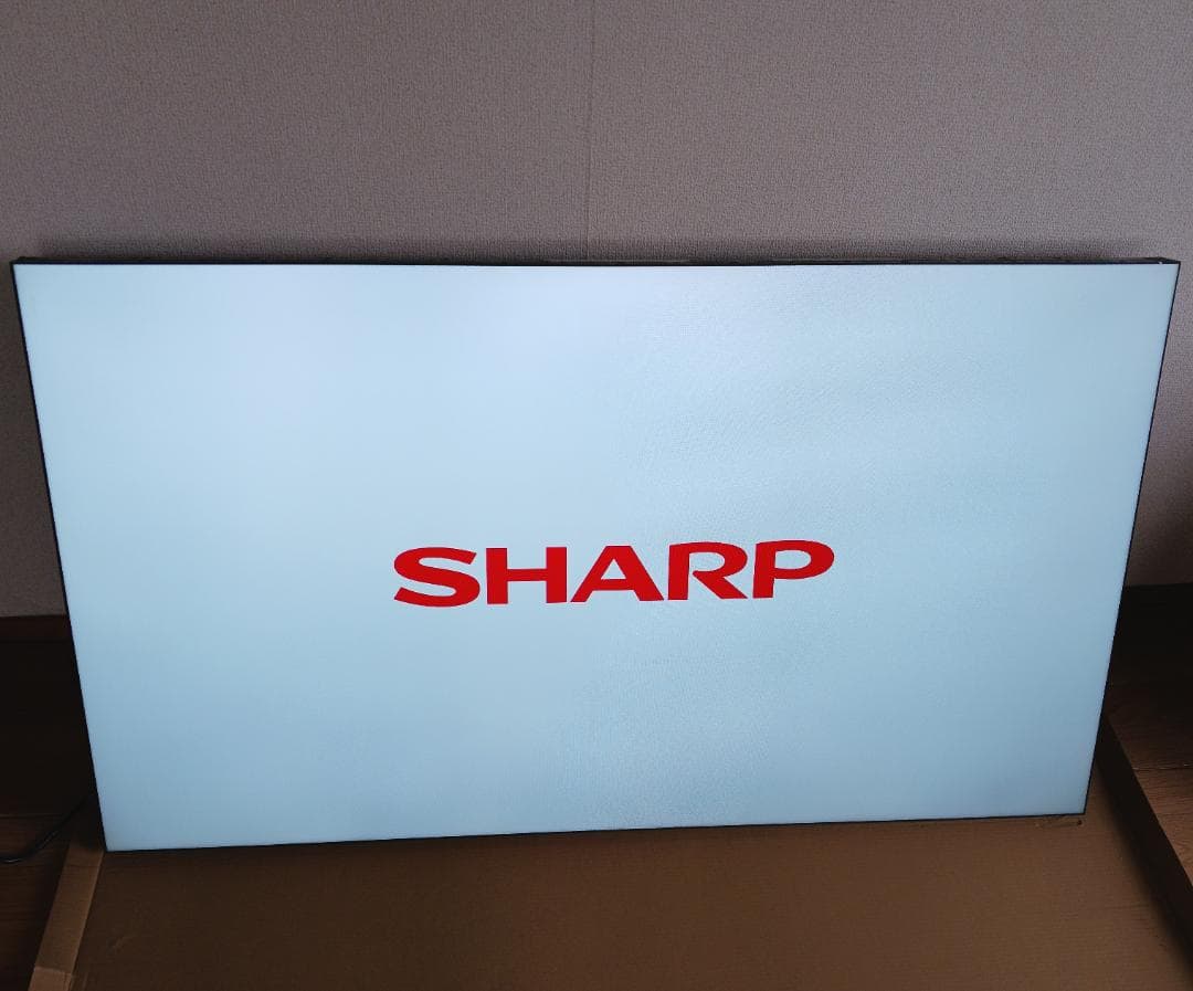 シャープ　55インチ インフォメーションディスプレイ PN-V551　②