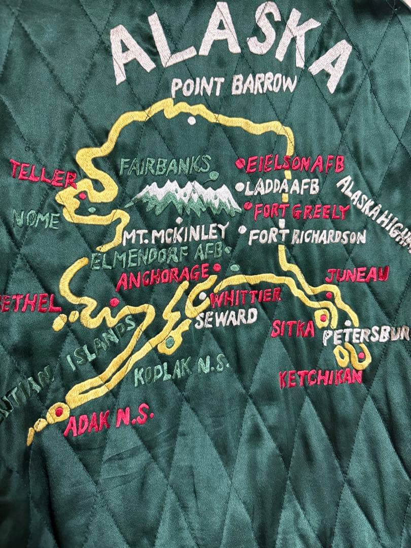 JOHNBULL スカジャン 黒