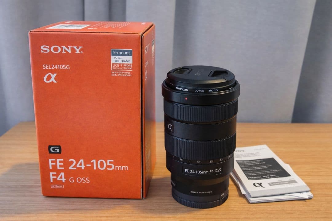 SONY FE 24-105mm F4 G OSS｜純正Gレンズ｜箱｜おまけ付