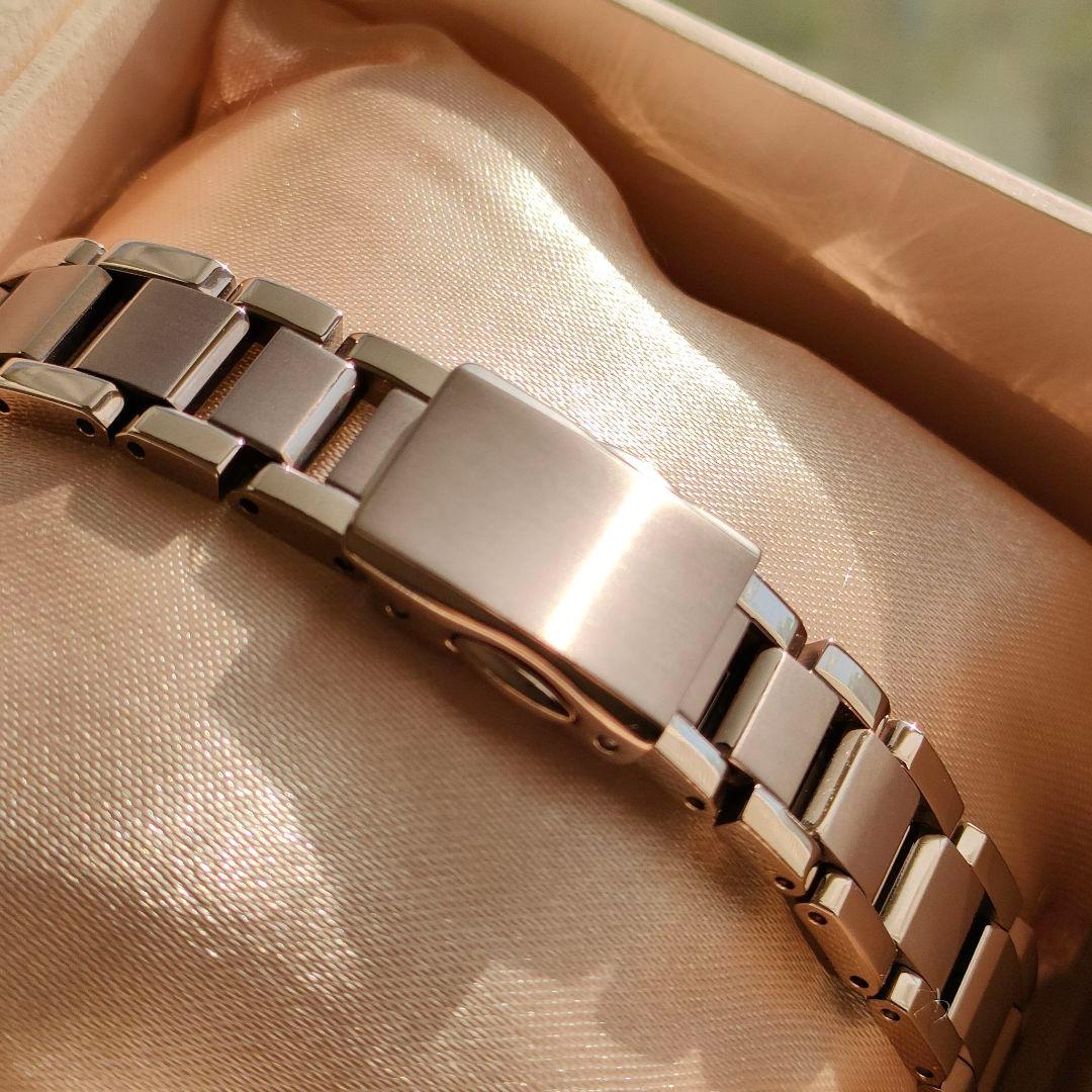 ◆限定◆極美品 CITIZEN XC/ クロスシー 花明かり 電波時計( ルキア