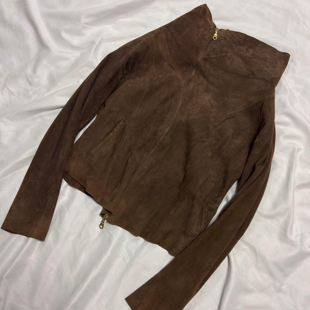 00s vintage 変形レザージャケット　Rick Owens