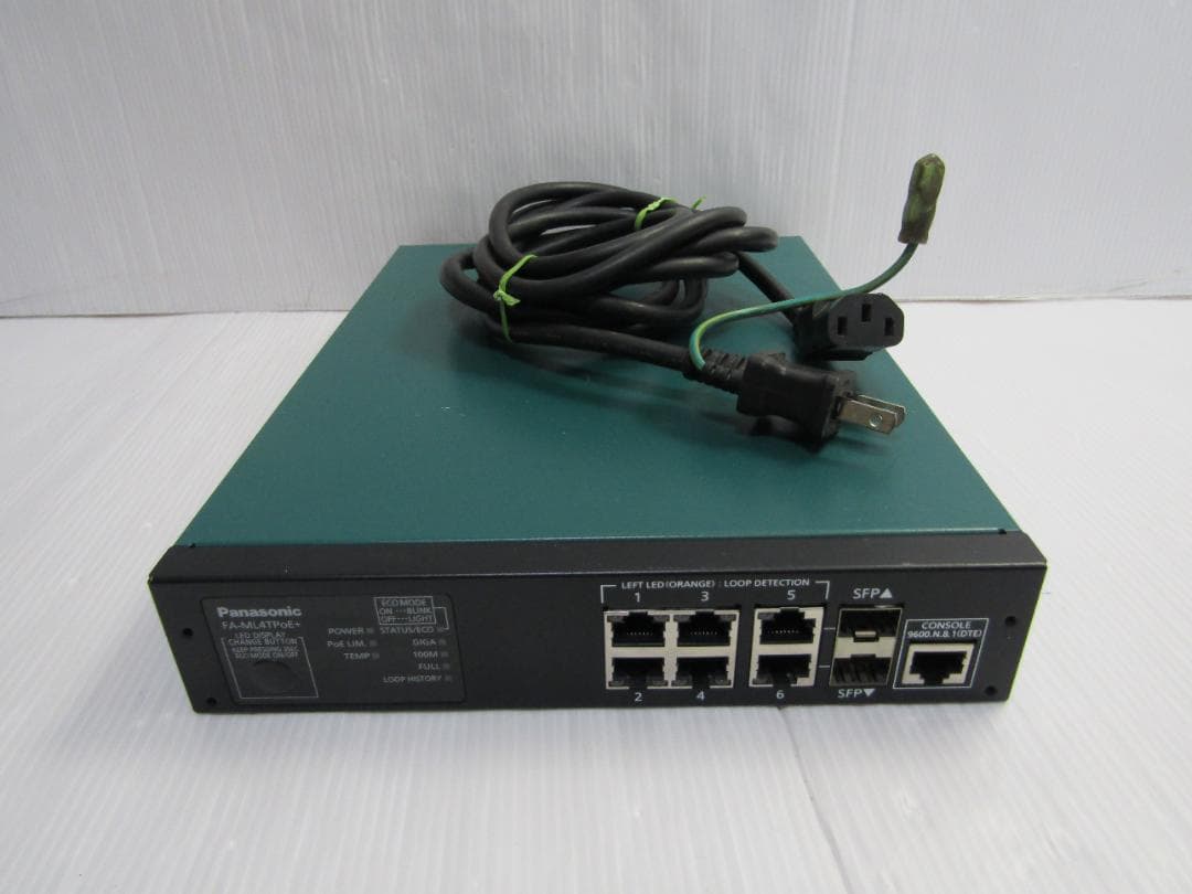 ルーター・ネットワーク機器 A3220 PANASONIC FA-ML4TPoE+(PN230493N)