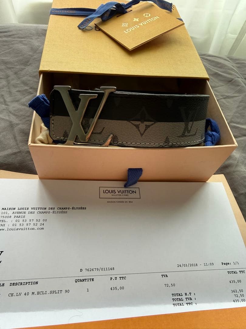 【希少・正規品】LV エクリプススプリットベルト 90 / 2018限定