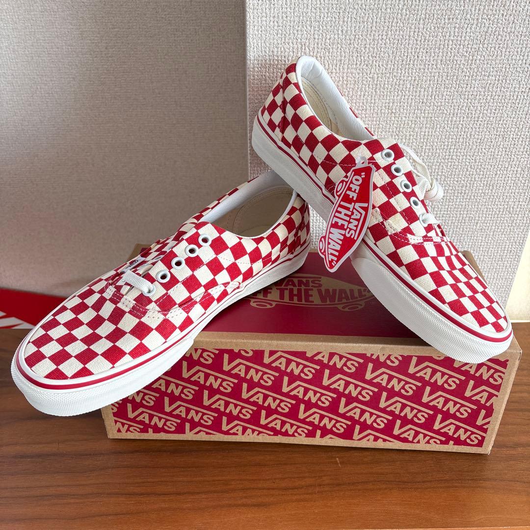 VANS Era エラ Checkerboard バンズ チェッカーボード　赤