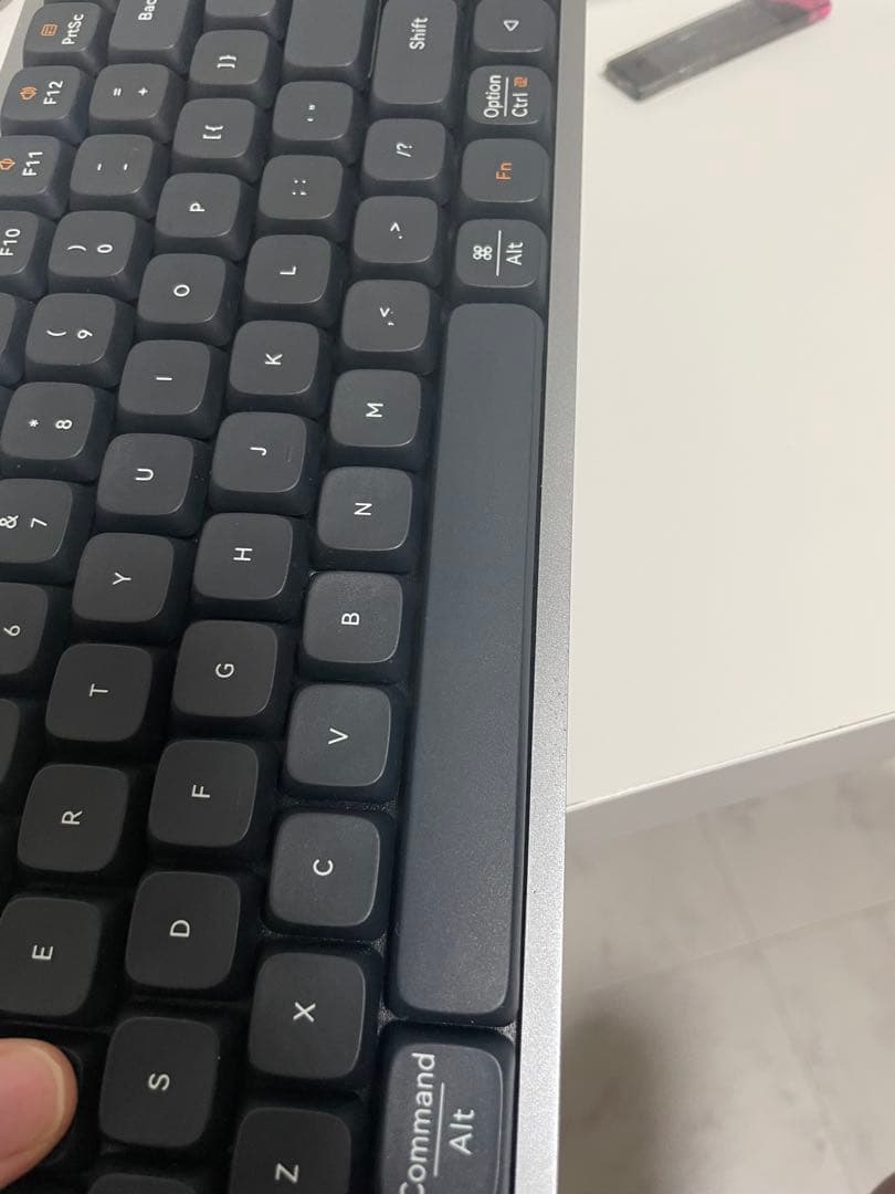 Lofree FLOW 84ロープロファイルメカニカルキーボードスペースグレイ