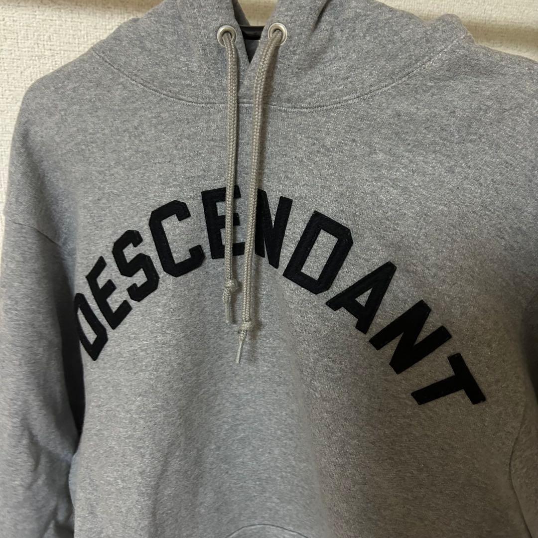 DESCENDANT ディセンダント パーカー　フーディ　グレー