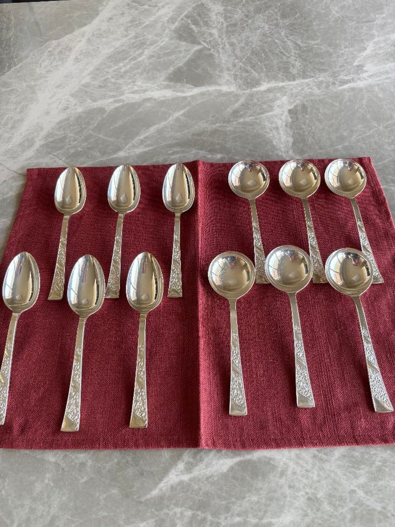 sue &mr.ピクルス　シェフィールド製 アンティーク カトラリーセット