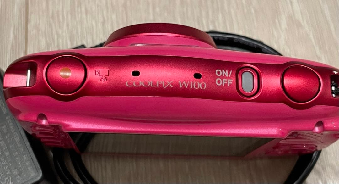 Nikon COOLPIX W100 ピンク 防水カメラ