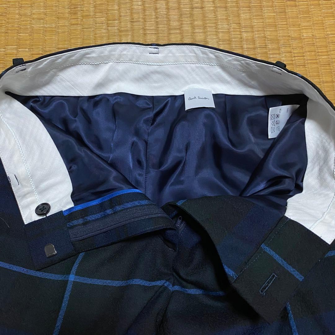 ルックモデル　チェック　スーツ　セットアップ　ポールスミス　Paul Smith