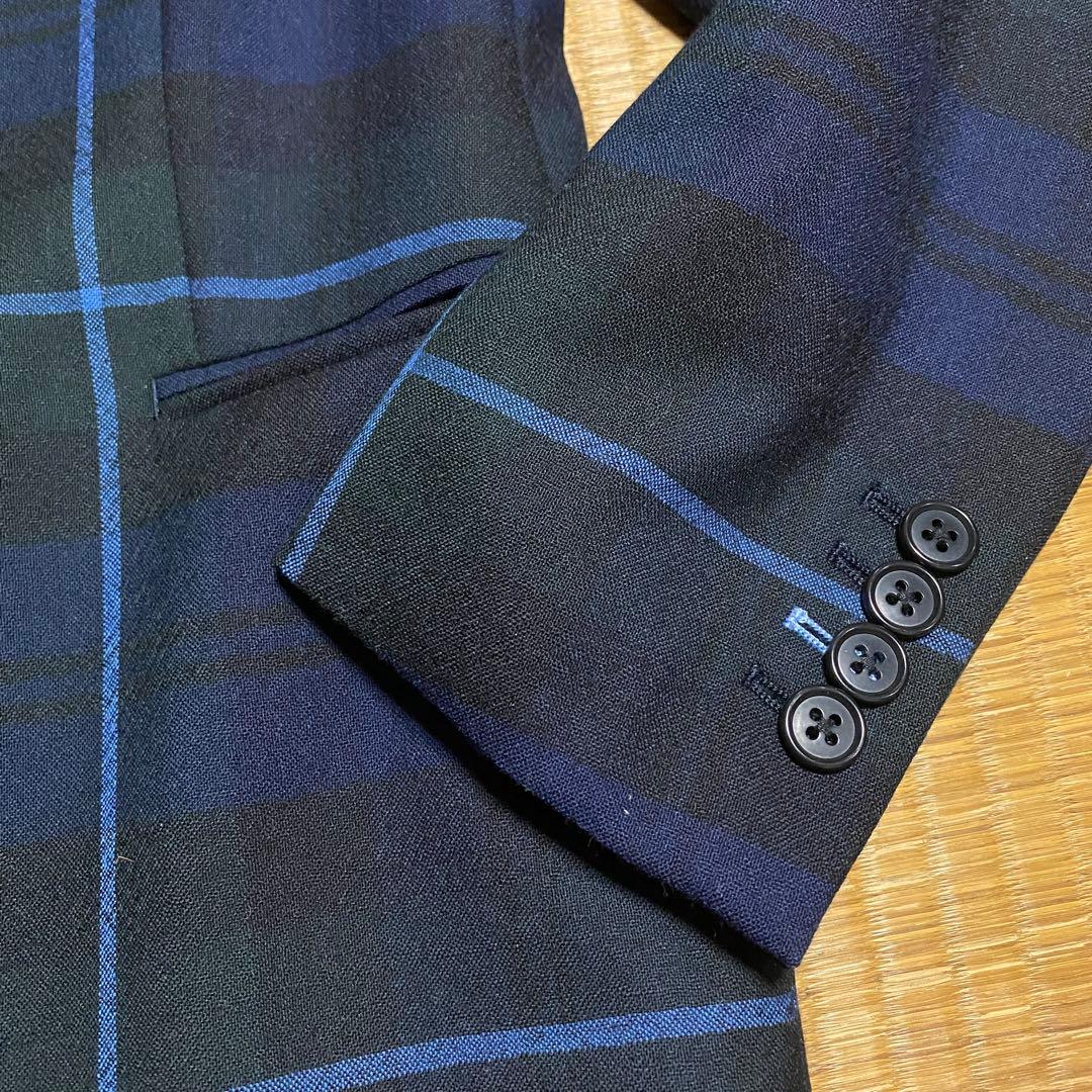 ルックモデル　チェック　スーツ　セットアップ　ポールスミス　Paul Smith