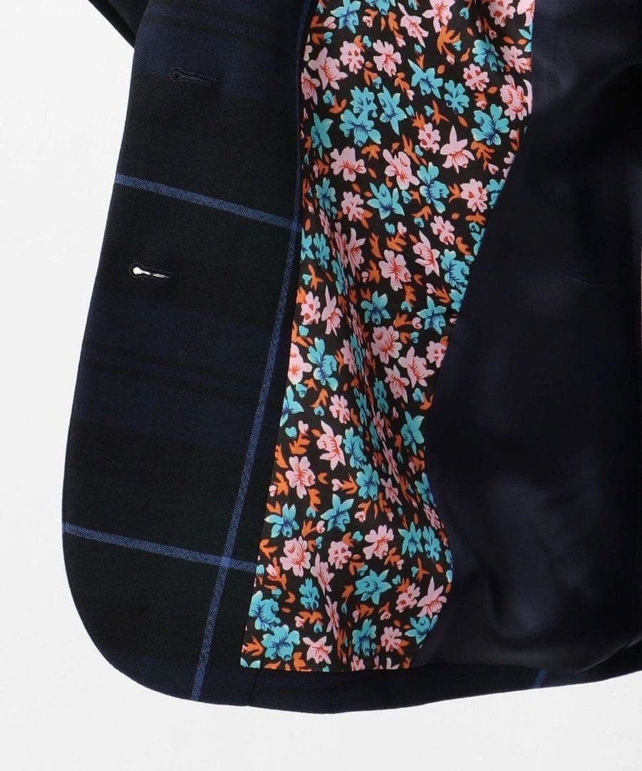 ルックモデル　チェック　スーツ　セットアップ　ポールスミス　Paul Smith