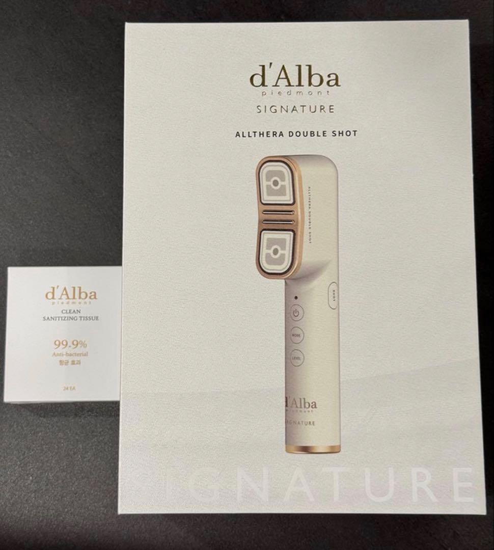 新品未使用）d'Alba ダルバ　オールセラダブルショット　美顔器