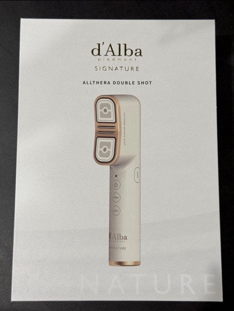 新品未使用）d'Alba ダルバ　オールセラダブルショット　美顔器