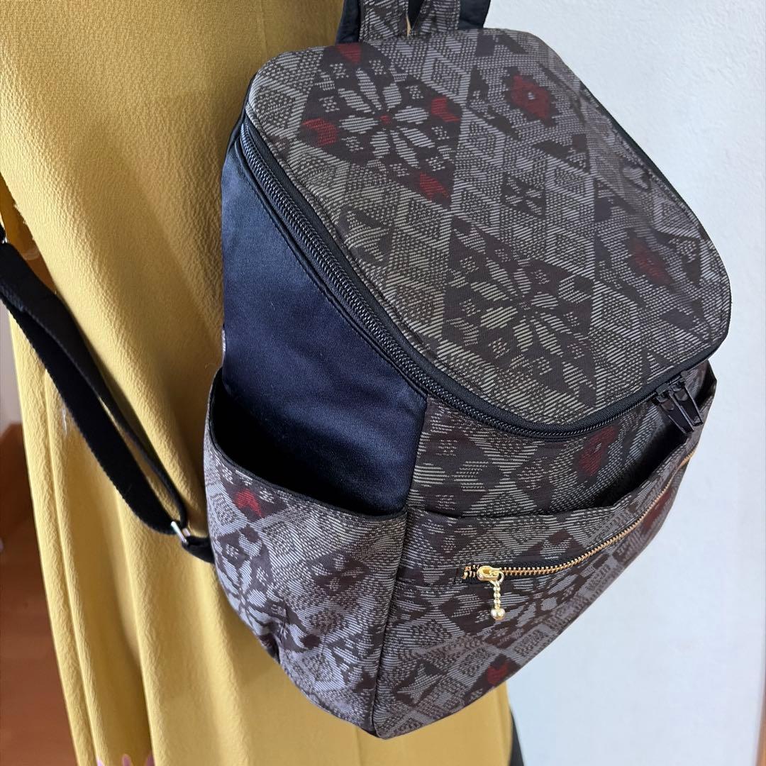 帯リメイクリュック