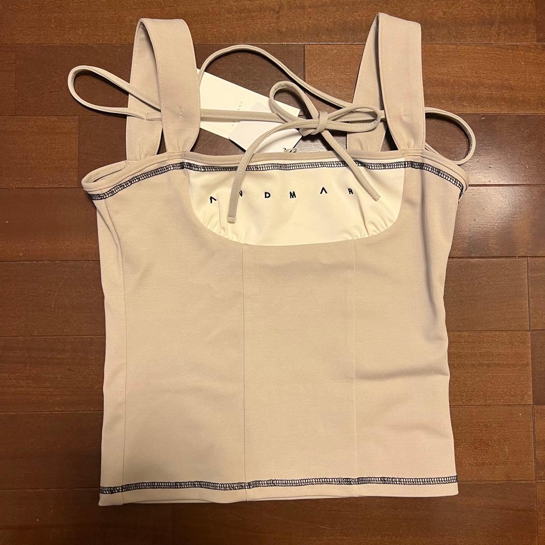 【新品】andmary Luca stitch tops アンドマリー