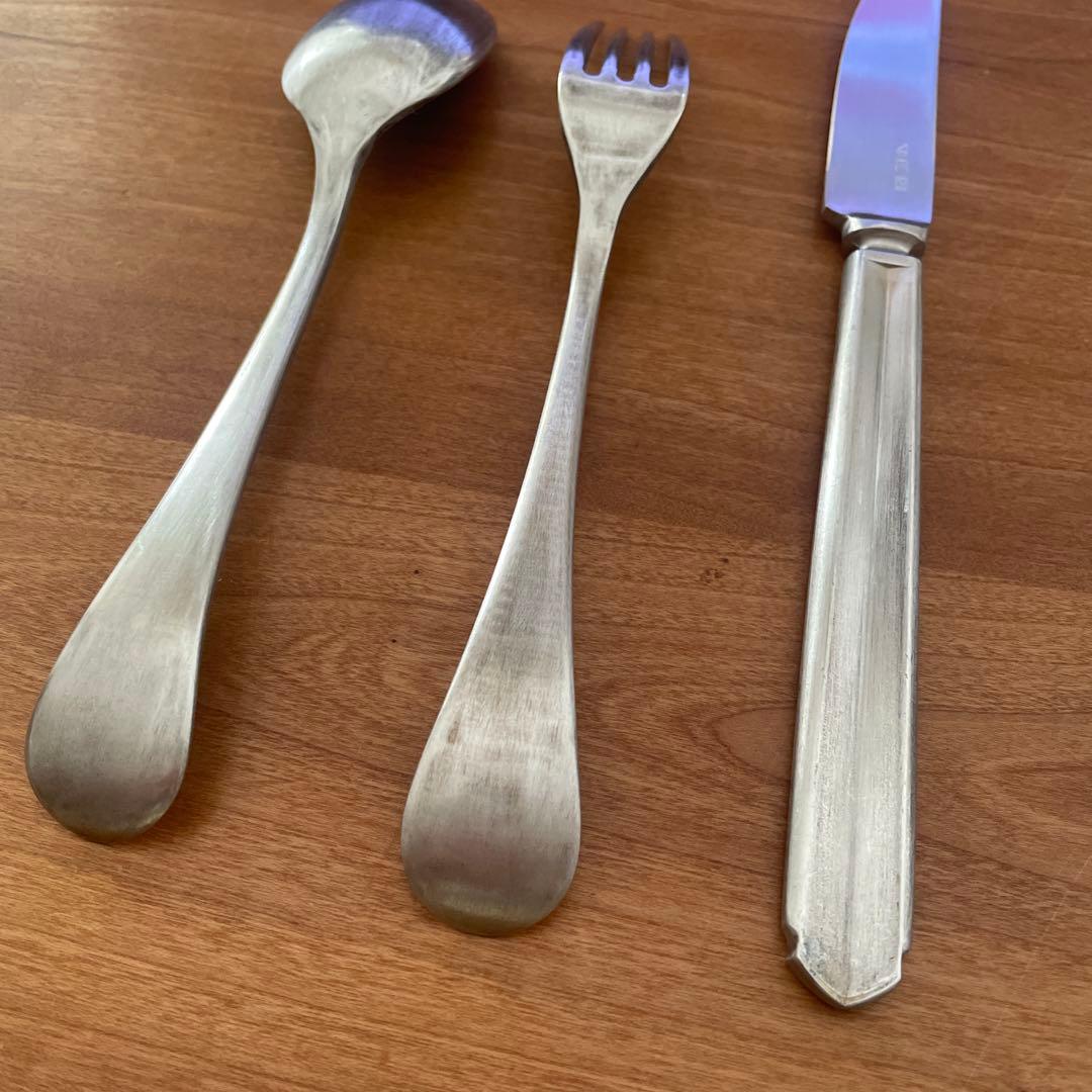 竹俣勇壱　カトラリー　ナイフ　フォーク　スプール