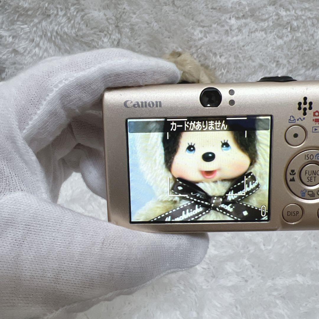 美品 Canon IXY digital 20IS コンデジ キャノン キャメル