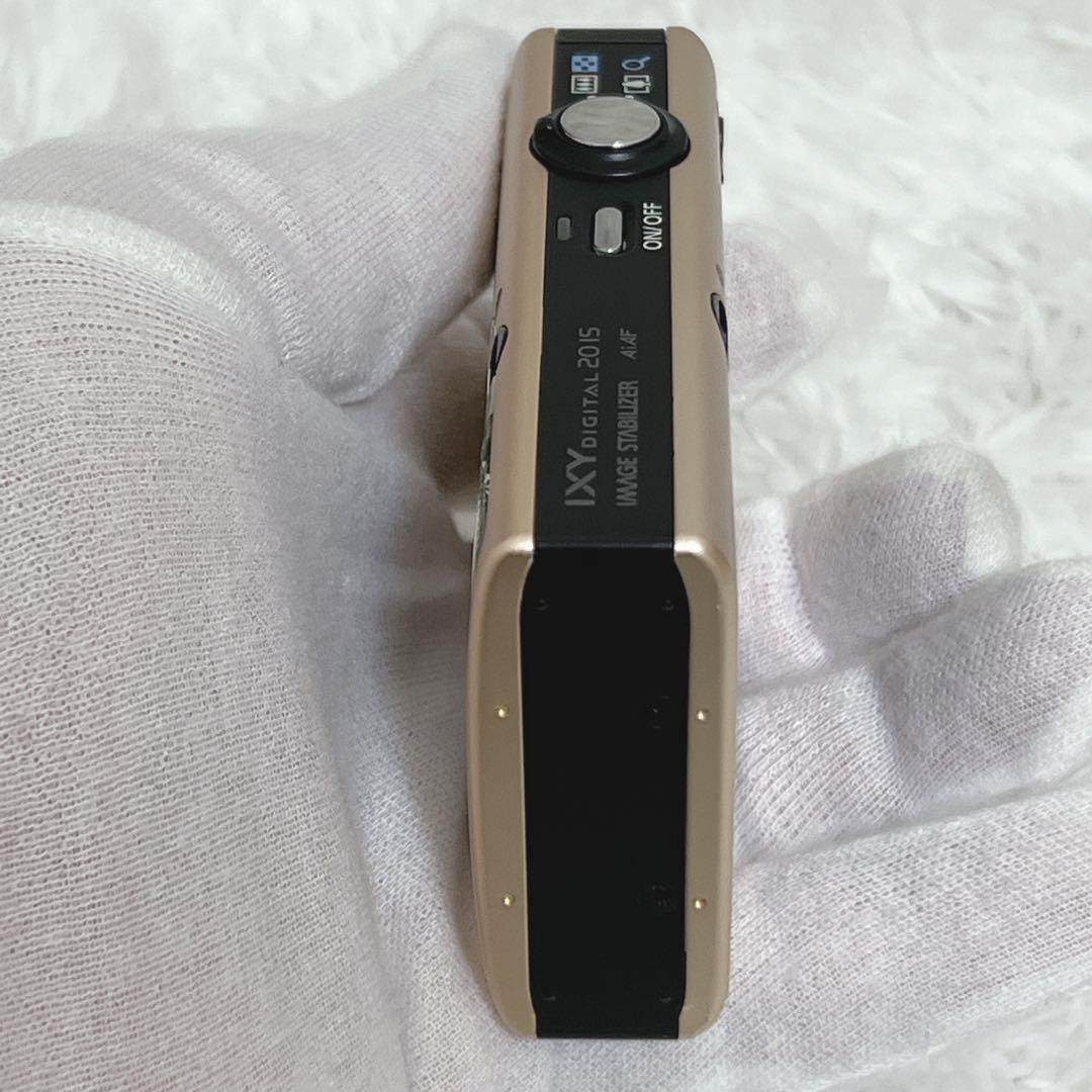 美品 Canon IXY digital 20IS コンデジ キャノン キャメル