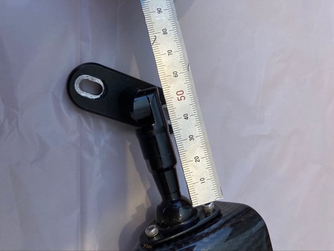 SIMOTA カーボンブルーミラー