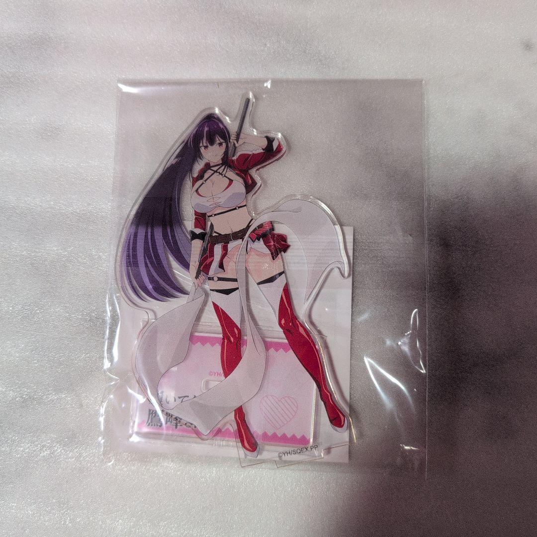 履いてください、鷹峰さん　　セガラッキーくじ　C賞アクリルスタンド　2点セット