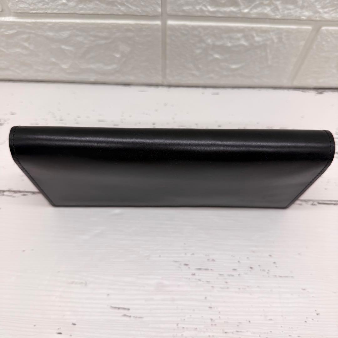 新品・未使用　ココマイスター　ブライドルインペリアルウォレット　レザー　黒