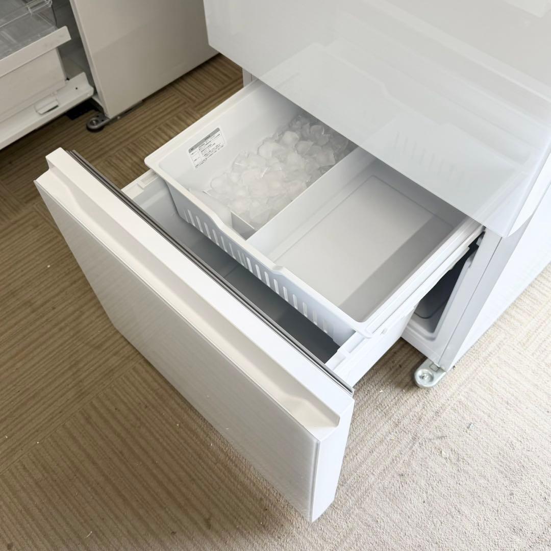 ハイセンス2022年製 283L冷蔵庫 自動製氷 高級ガラスドア