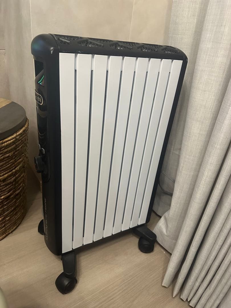 デロンギ MDH12-BK マルチダイナミックヒーター　接触防止カバー付(おまけ