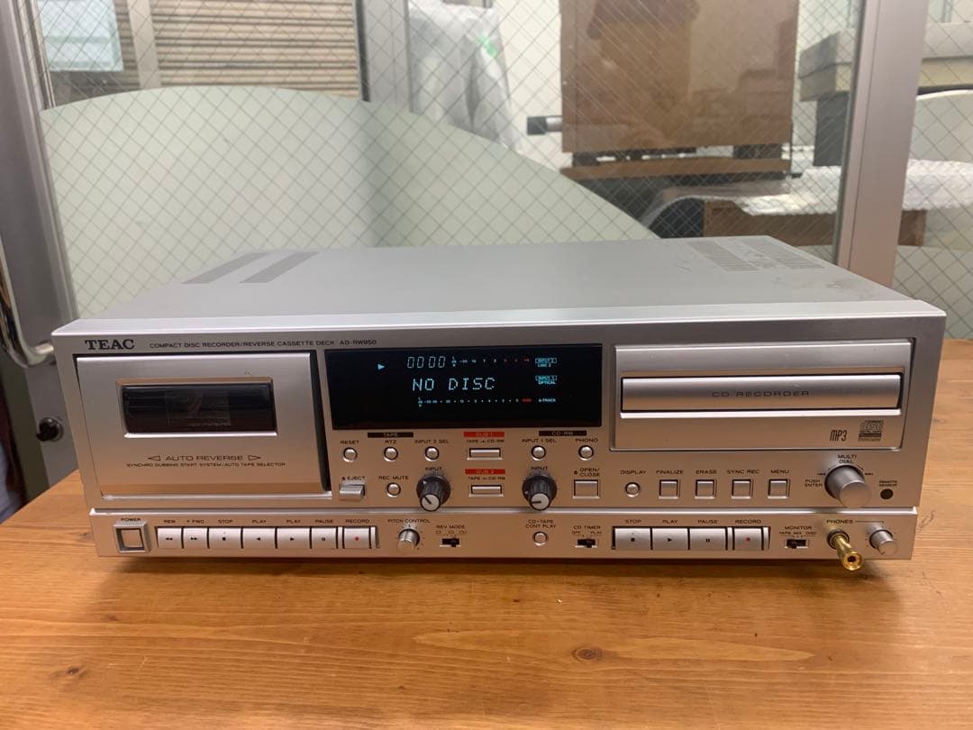 TEAC AD-RW950 コンパクトディスクレコーダー / カセット
