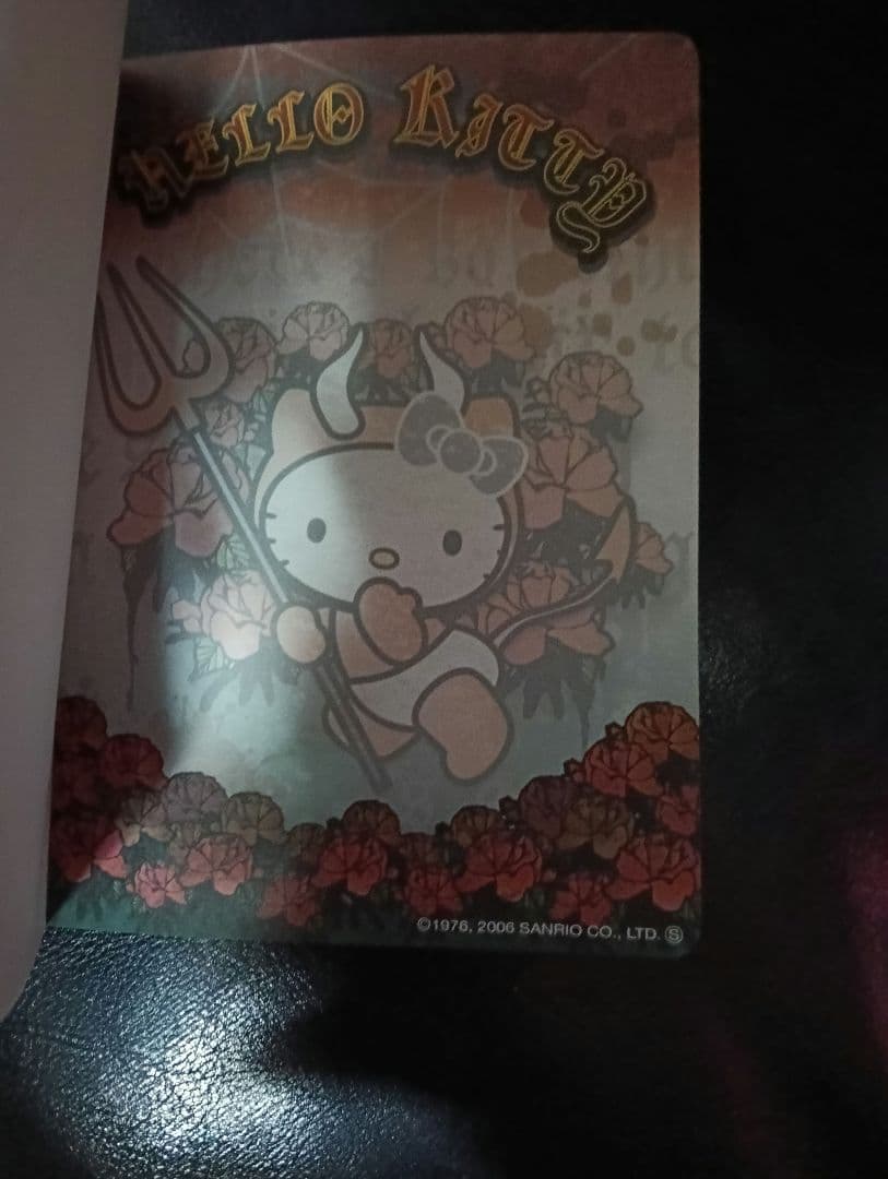 レア【2006年】デビルキティ　メモ帳　レターセット　KT