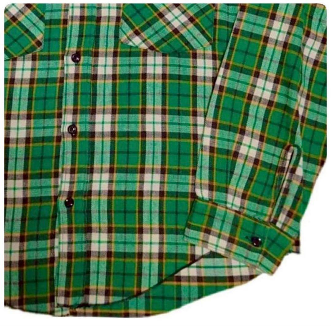 60S FROSTPROOF チェックコットンヘビーネルシャツ VINTAGE