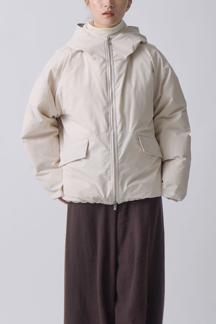 miffew（ミフュー）HOODED DOWN JACKET　アイボリーサイズ1