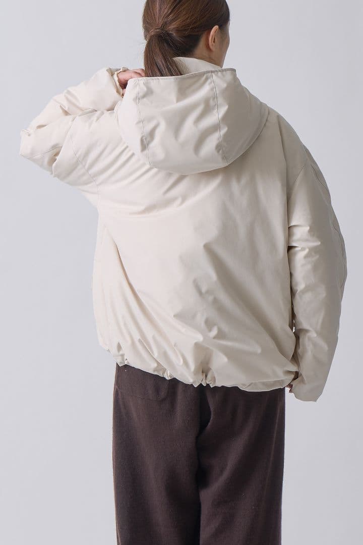 miffew（ミフュー）HOODED DOWN JACKET　アイボリーサイズ1