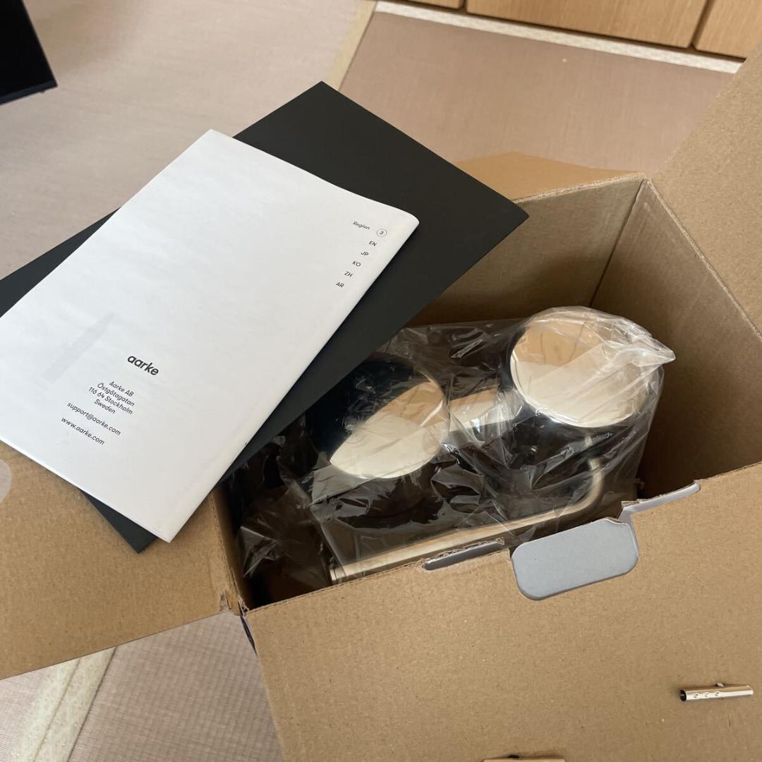 aarke Carbonator 3 ステンレス 炭酸水メーカー ボトル付き