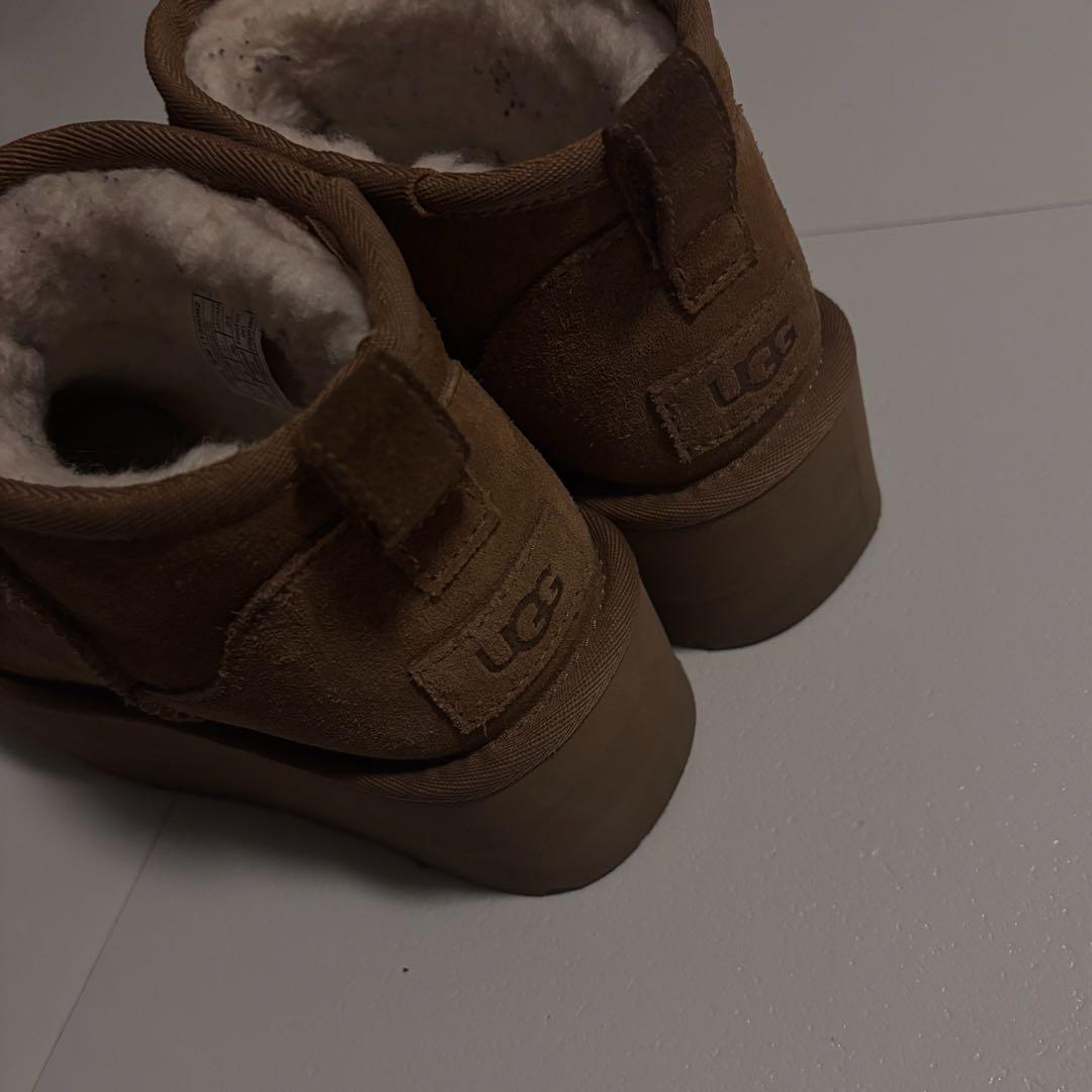 靴 UGG Classic Ultra Mini Platform chestnut