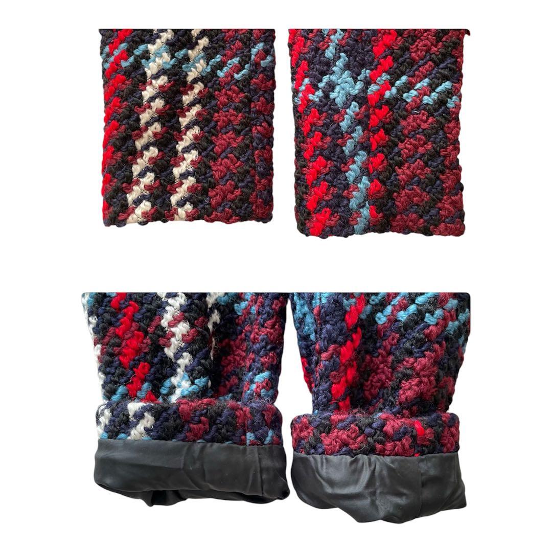 Desigual デシグアル　チェック　コート　チェスターコート　マルチカラー