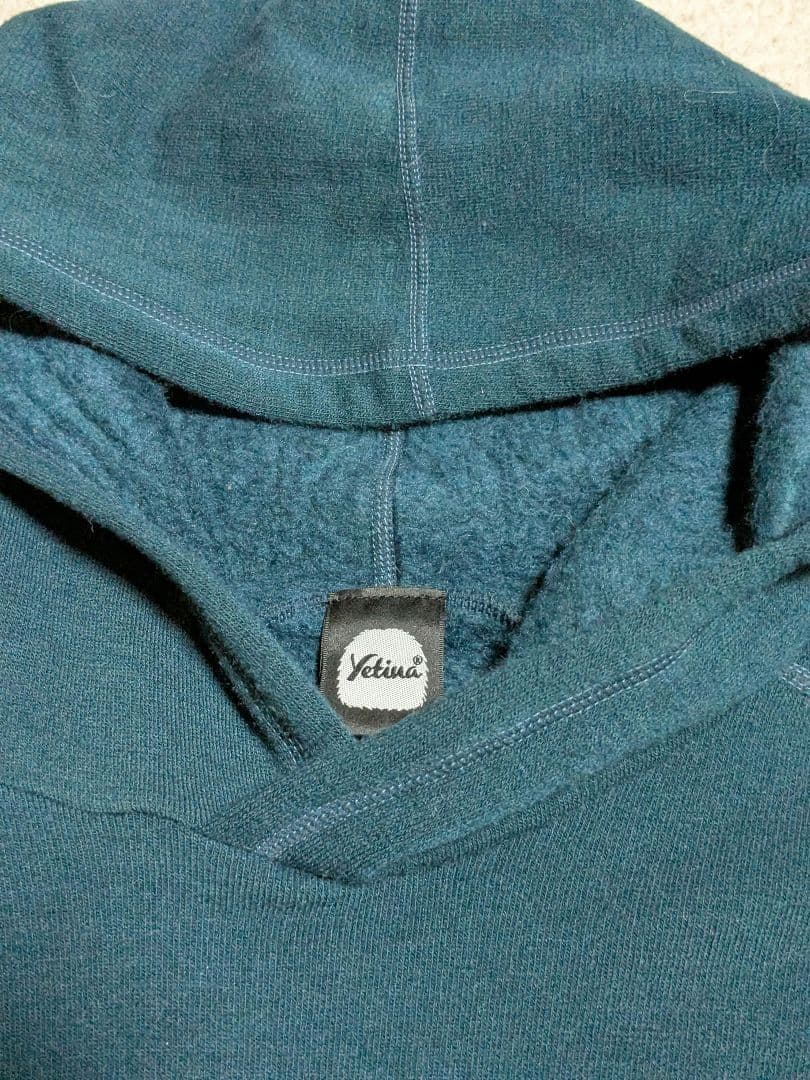 Yetina イエティナ ダークグリーン パーカー L