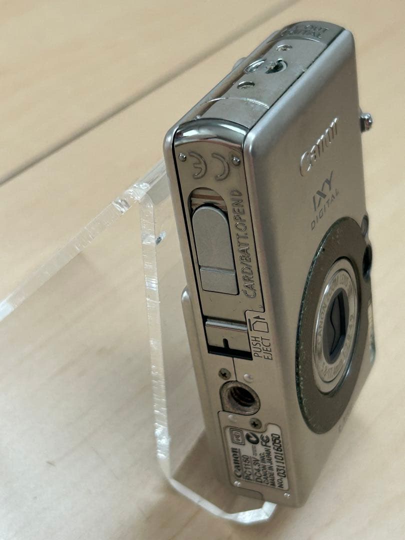 Canon IXY DIGITAL 55 シルバー オールドコンデジ