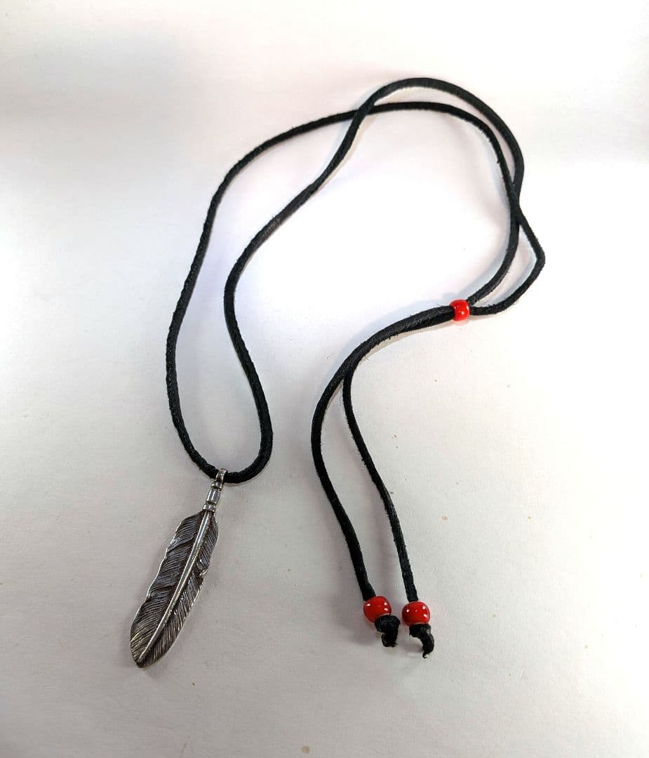 RED MAN レッドマン　大フェザー右向き　ネックレスカスタムセット