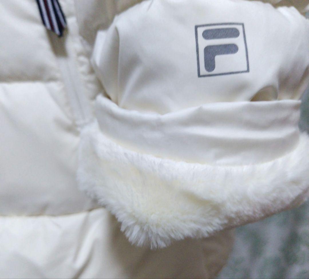 FILAゴルフ ダウンジャケット　 オフホワイト　サイズ XL　新品未使用