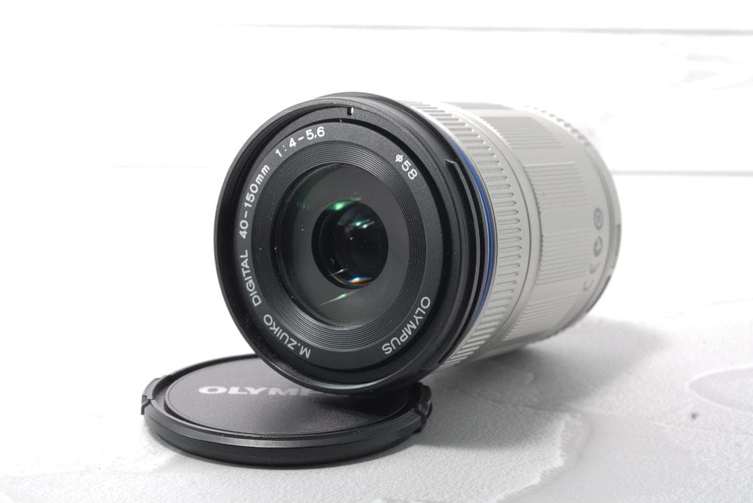 OLYMPUS オリンパス40-150mm ED 望遠レンズ シルバー 動作正常