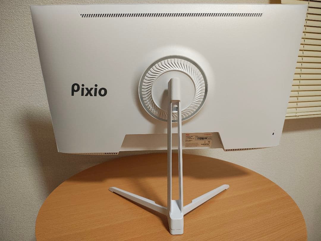Pixio PX248WAVEW モニター 本体 ホワイト