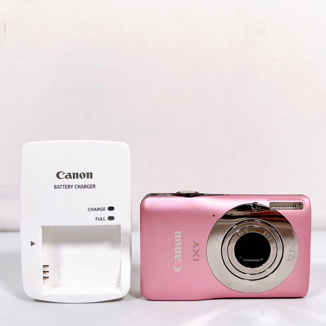 Canon キャノン　IXY 200F ピンク コンパクトデジタルカメラ