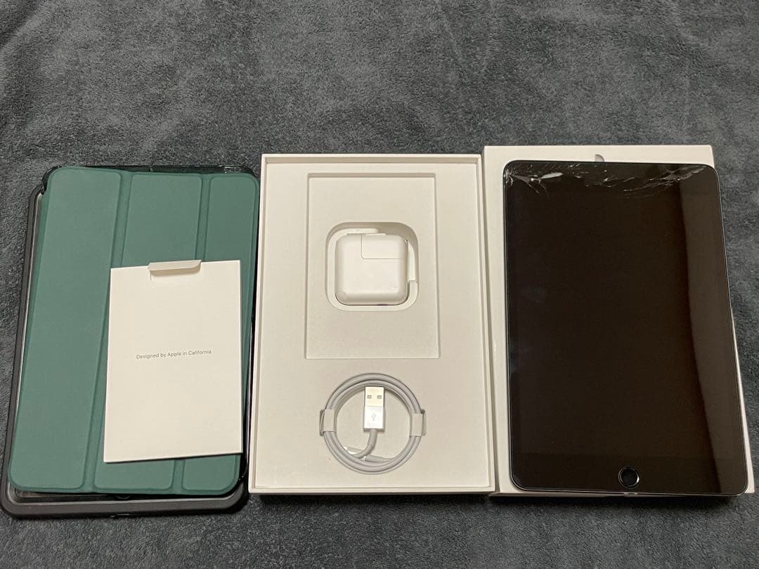 【画面割れ、欠け】iPad mini5/箱付き