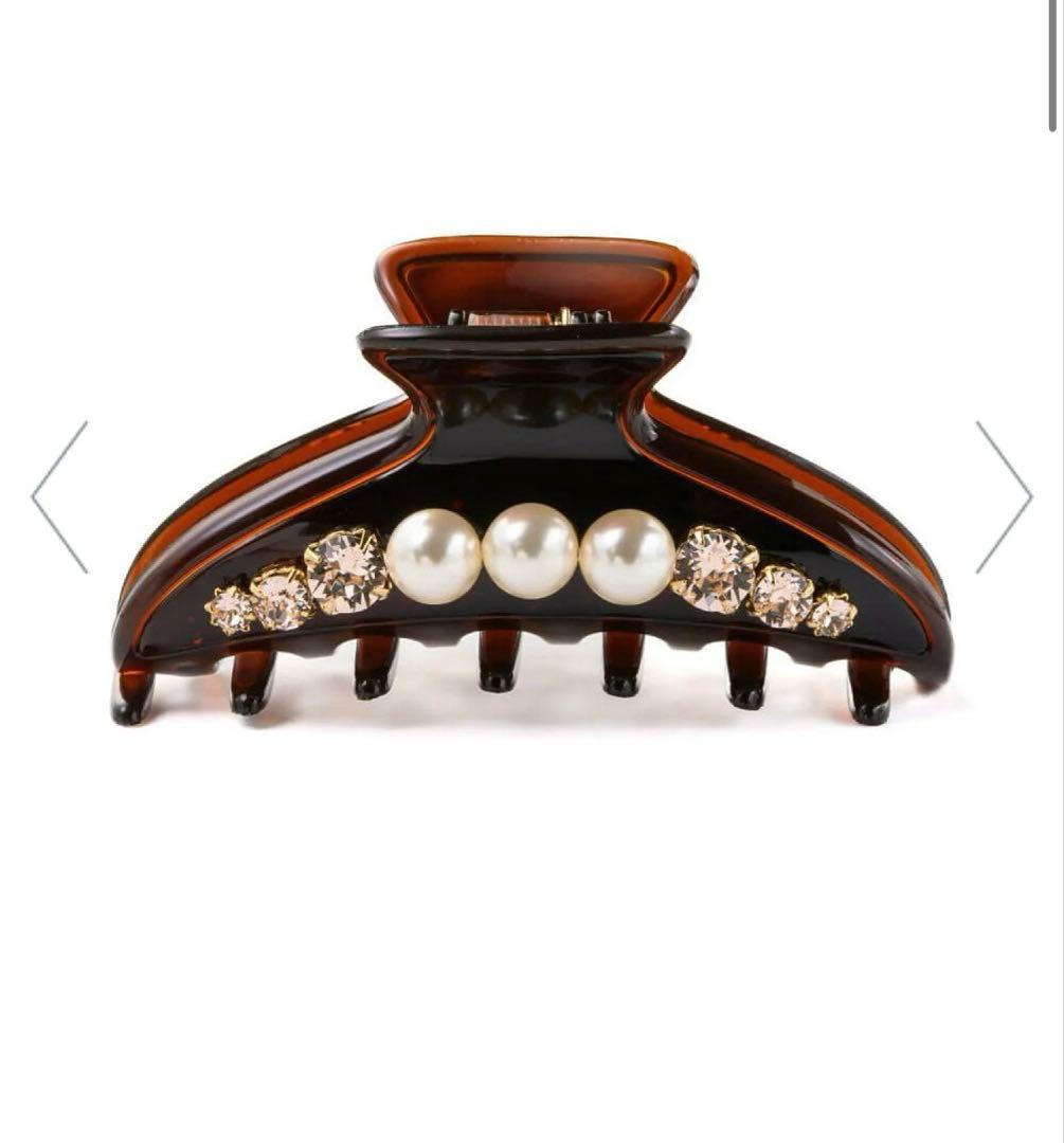 Complex Biz パール付きヘアクリップ