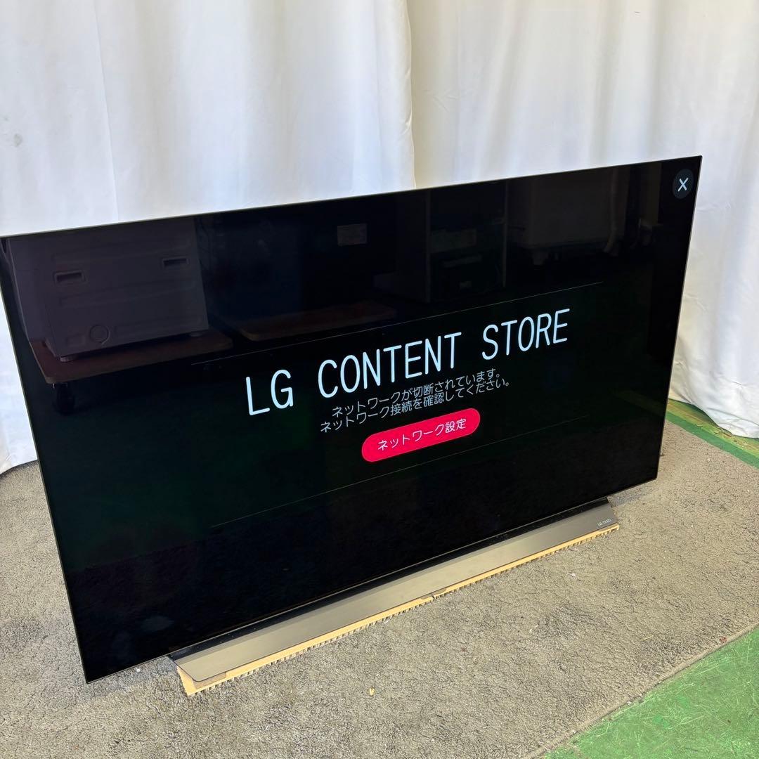 853　LG 4K有機　テレビ　55型 OLED55C9PJA　送料設置無料