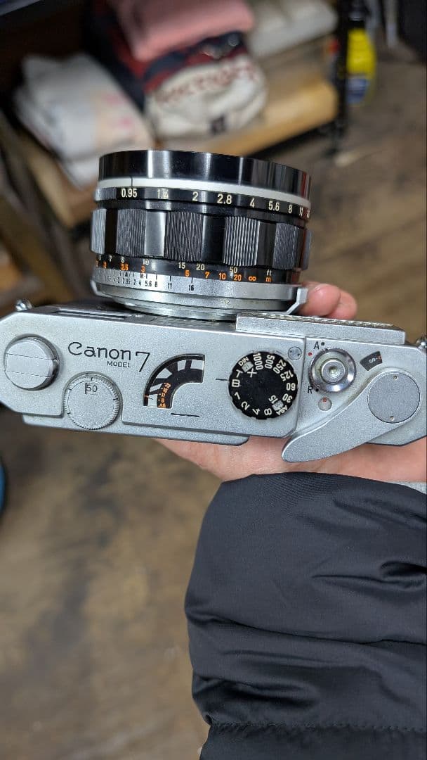キャノンModel7 レンズ50mm1:0.95