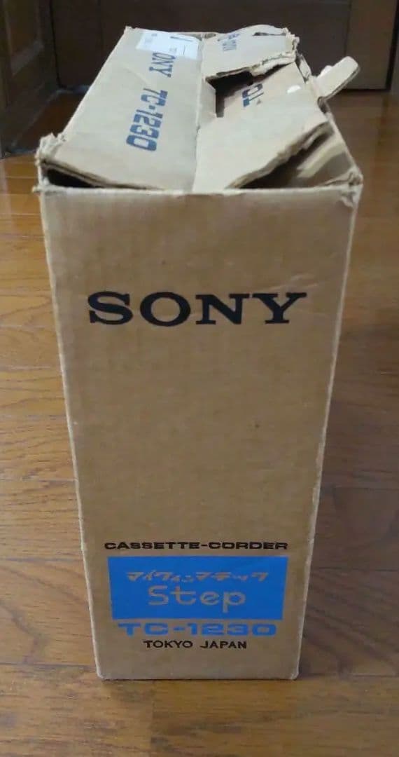 【レトロ製品】SONY カセットコーダー TC-1230