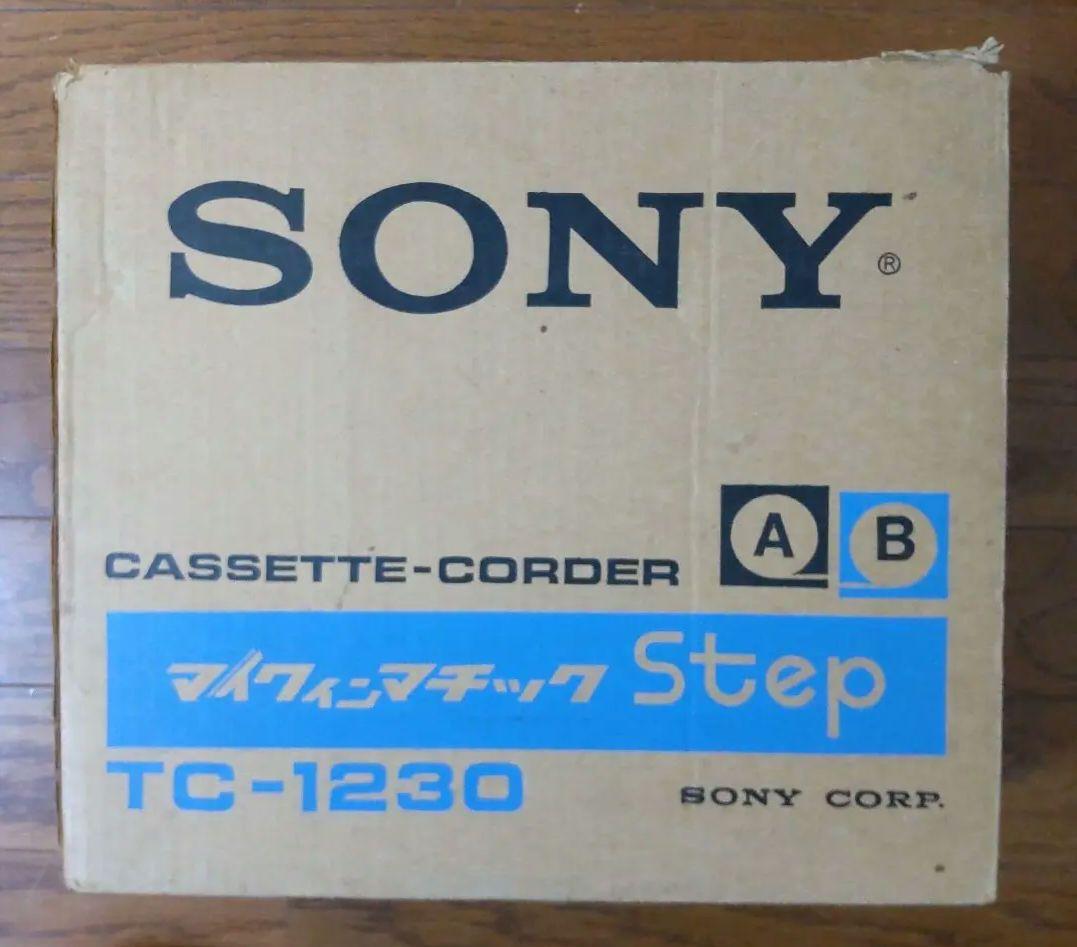 【レトロ製品】SONY カセットコーダー TC-1230