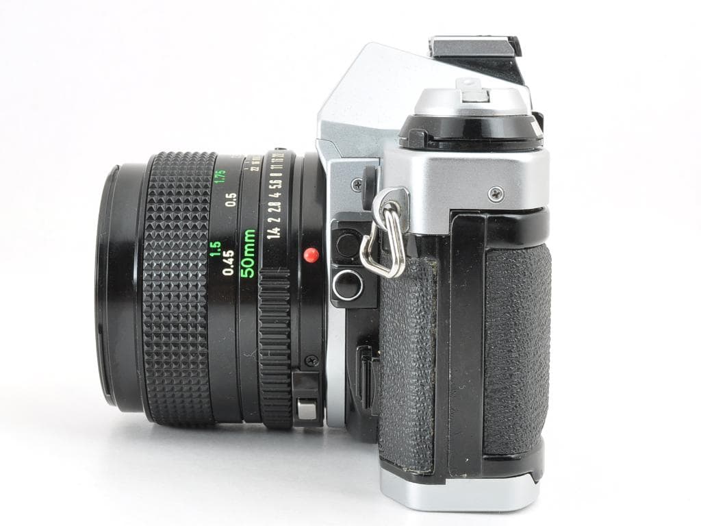 キヤノン AE-1 PROGRAM シルバー NFD 50mm f1.4《動認》