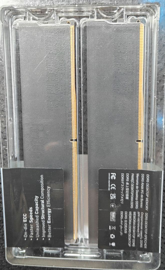 DDR5 PC5-48000 32G（ 16GB 2枚組 ）DDR5 6000